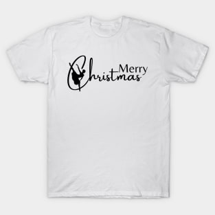 Merry Christmas dancer desig T-Shirt